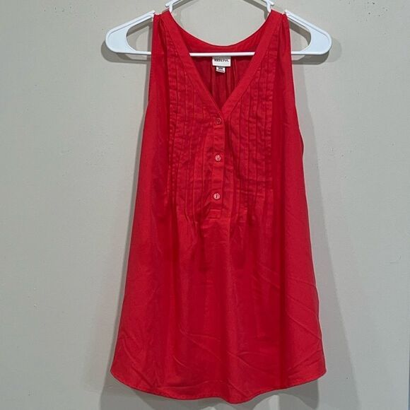 Beautiful Sleeveless Pink Dress Top By Merona - Picture 1 of 6